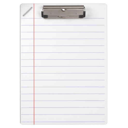 Aanbevolen klembord voor laptoppapier (Voorkant)