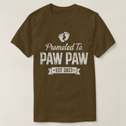 Aanbevolen om Paw EST 2023 zo snel mogelijk Paw Fa T-shirt (Design voorkant)