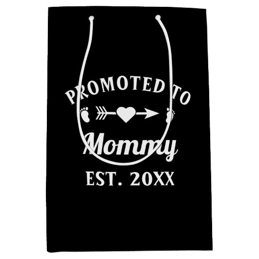 Aanbevolen tot moederschap Moederdag Medium Cadeauzakje (Voorkant)