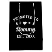 Aanbevolen tot moederschap Moederdag Medium Cadeauzakje (Achterkant)