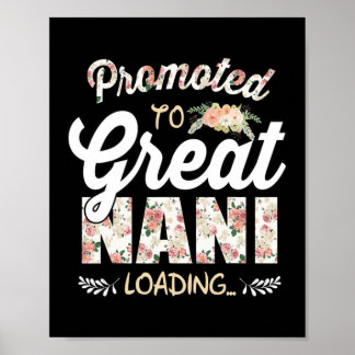 Aanbevolen voor de eerste keer in de Grote Nani Oo Poster