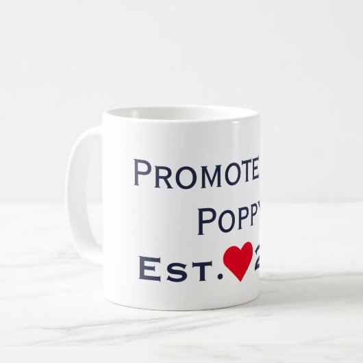 Aanbevolen voor papaverzee en rode Mok (Voorkant links)