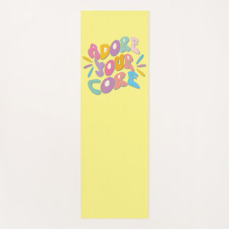 Aanbid je kern yogamat