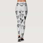 aanbiddelijke harten leggings (Achterkant)