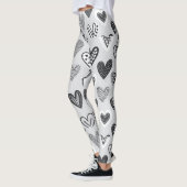 aanbiddelijke harten leggings (Links)