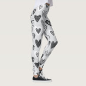 aanbiddelijke harten leggings (Rechts)