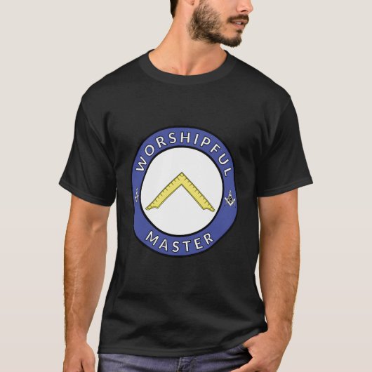 Aanbiddelijke Master Mason Lodge Masonic Officer g T-shirt (Voorkant)