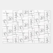 Aanbidden alleen God Inpakpapier Vel (Voorkant)