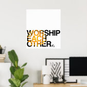 aanbidden van elkaar poster (Thuiskantoor)