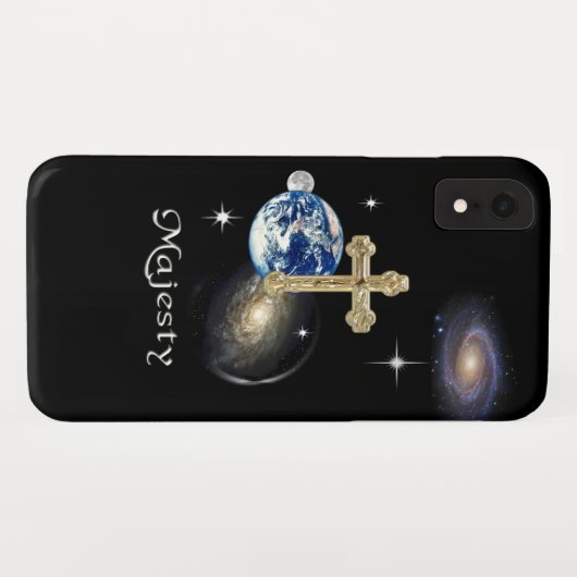 Aanbidden zijn Majestry Case-Mate iPhone Case (Achterkant (horizontaal))