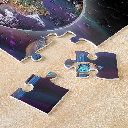 Aanbidden zijn Majestry Legpuzzel (Zijkant)