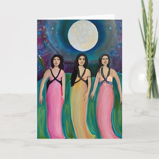 Aanbidders van de Maan Kaart (Voorkant)