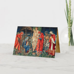 AANBIDDING DER WIJZEN, Burne-Jones Oude Ierse Zege Kaart