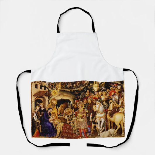Aanbidding der Wijzen door Gentile da Fabriano Schort (Voorkant)