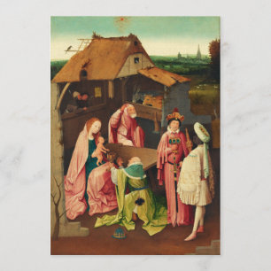 Aanbidding der Wijzen door Jheronimus Bosch Kaart