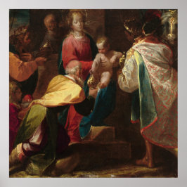 Aanbidding der Wijzen - Morazzone Fine Art Poster