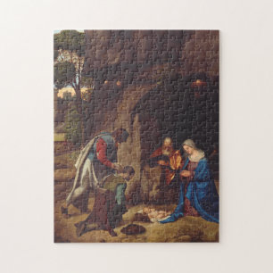 Aanbidding door de herders door Giorgione Legpuzzel