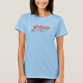 Aanbidding ( Johannes 4:24 ) Vrouwen T-shirt