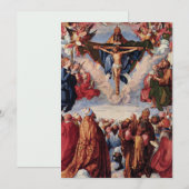 Aanbidding van de Drie-eenheid door Albrecht Dürer (Voorkant / Achterkant)
