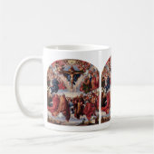 Aanbidding van de Drie-eenheid door Albrecht Dürer Koffiemok (Links)