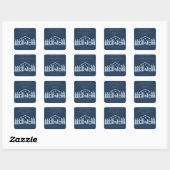 Aanbidding van de Geboorte Sticker – Kribbe Scene (Vel)