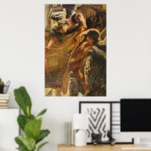Aanbidding van de Heilige Drie-eenheid Poster (Thuiskantoor)