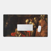 Aanbidding van de Herders (Caravaggio) Bureaumat (Keyboard & Muis)