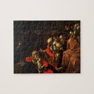Aanbidding van de Herders (Caravaggio) Legpuzzel
