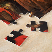 Aanbidding van de Herders (Caravaggio) Legpuzzel (Zijkant)