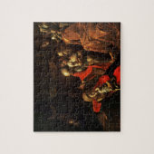 Aanbidding van de Herders (Caravaggio) Legpuzzel (Verticaal)
