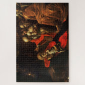 Aanbidding van de Herders (Caravaggio) Legpuzzel (Verticaal)