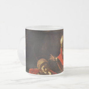 Aanbidding van de Herders (Caravaggio) Matglas Koffiemok