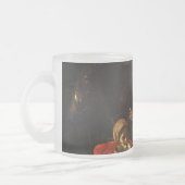 Aanbidding van de Herders (Caravaggio) Matglas Koffiemok (Links)