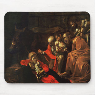 Aanbidding van de Herders (Caravaggio) Muismat