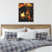 Aanbidding van de Herders Geboorte Canvas Afdruk (Insitu (Slaapkamer))