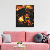 Aanbidding van de Herders Geboorte Canvas Afdruk (Insitu (Woonkamer))