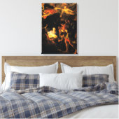 Aanbidding van de Herders Geboorte Canvas Afdruk (Insitu (Slaapkamer))