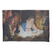 Aanbidding van de herders - Honthorst - Kerstmis Kussensloop (Voorkant)