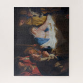 Aanbidding van de herders - Honthorst - Kerstmis Legpuzzel (Verticaal)