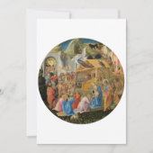 Aanbidding van de Wijzen door Fra Angelico en Fili Kaart (Voorkant)