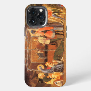 AANBIDDING VAN DE WIJZEN KERST PARCHMENT iPhone 13 PRO MAX HOESJE
