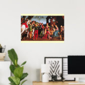 AANBIDDING VAN DE WIJZEN POSTER (Thuiskantoor)