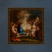 Aanbidding van herders Sebastiano Conca Kerstmis Poster