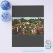 Aanbidding van het Lam door Jan van Eyck Flyer (Enkel)