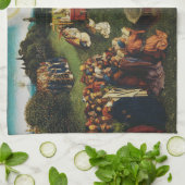 Aanbidding van het Lam door Jan van Eyck Theedoek (Gevouwen)