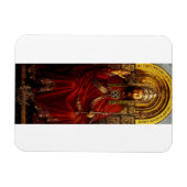 Aanbidding van het Mystiek Lam door Jan van Eyck Magneet (Horizontaal)