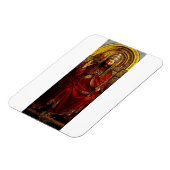 Aanbidding van het Mystiek Lam door Jan van Eyck Magneet (Linkerzijde)