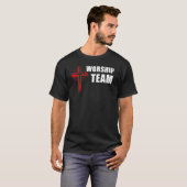 Aanbiddingsteam - Koor Zingende Kerk T-shirt (Voorkant volledig)