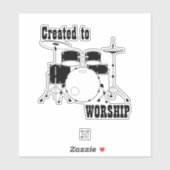 Aanbiddingsteam Sticker (Vel)