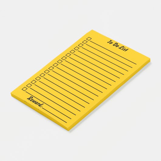 Aanbieden | Geel Post-it® Notes (Schuin)